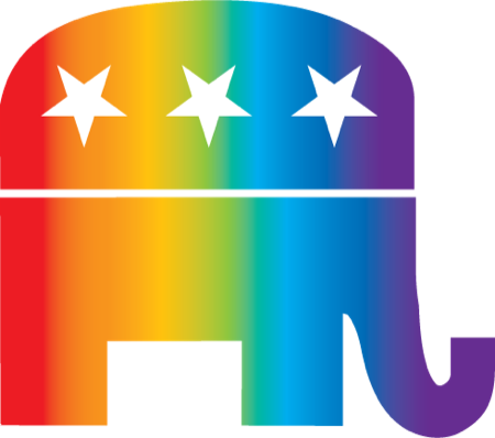 Dadt Struck Down By Federal Judge - Republican Elephant (450x398), Png Download