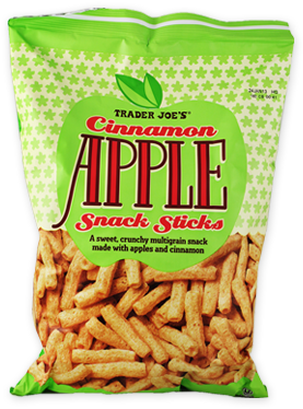 97984 Cinnamon Apple Sticks 304×401 Pixels - Trader Joe's Apple Cinnamon Sticks (304x401), Png Download