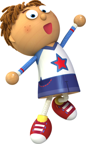 Tommy-celebrate - De Tickety Toc Tallulah (283x473), Png Download