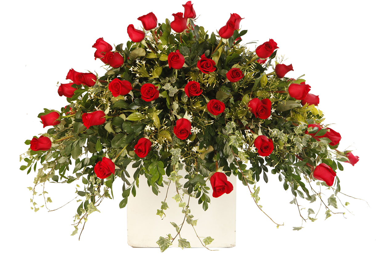 Dozen Red Roses Funeral Tribute (1320x1320), Png Download