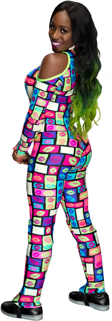 Naomi Stat - Naomi Wwe (320x728), Png Download
