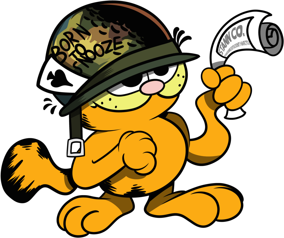 Oze Jon Arbuckle Odie Yellow Clip Art Plant - Meme Png Garfield (1024x889), Png Download