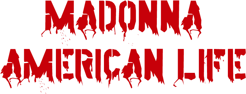 American Life Logo - Madonna American Life Png (800x280), Png Download