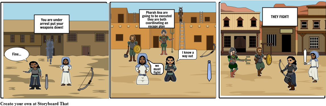 Pharah And Ana - Storyboard (1164x385), Png Download