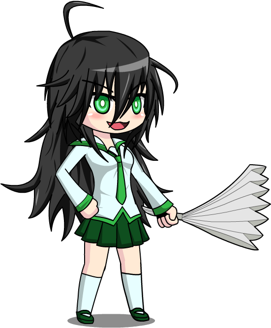 President Naomi - Gacha World President Naomi (565x674), Png Download