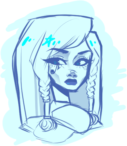 By Jawlatte On Deviantart - Drawing (441x506), Png Download