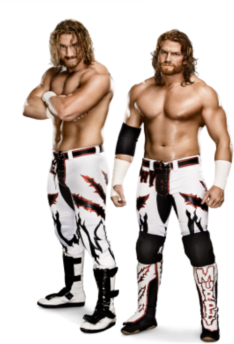 Wwe Star Confirms New Gear , Buddy Murphy Wwe 205 Live - Blake And Murphy Png (586x796), Png Download