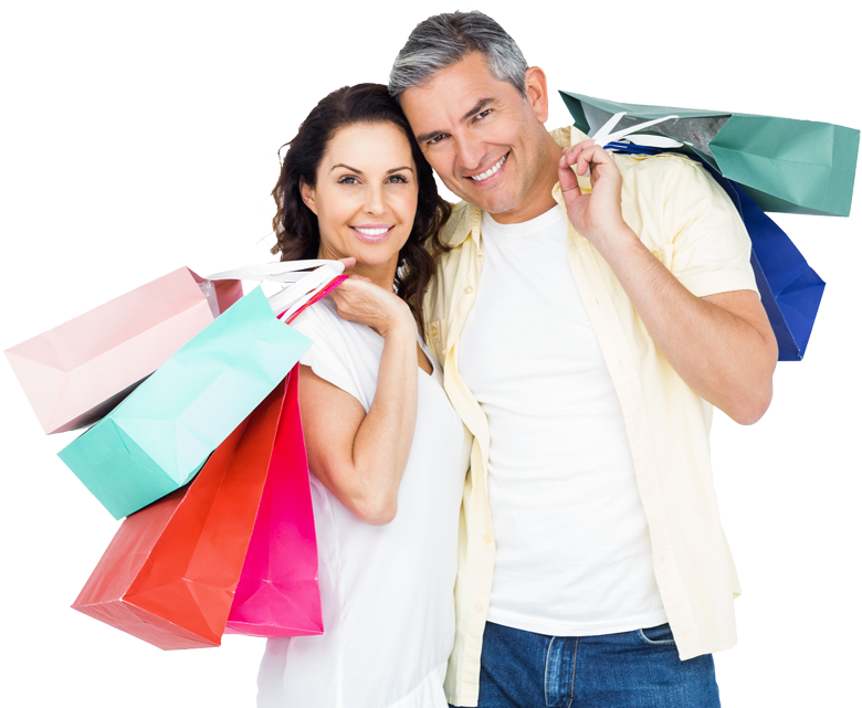 See How The Town's App Helped Them To Discover New - Shopping (1800x666), Png Download