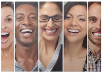 People White Teeth (400x400), Png Download