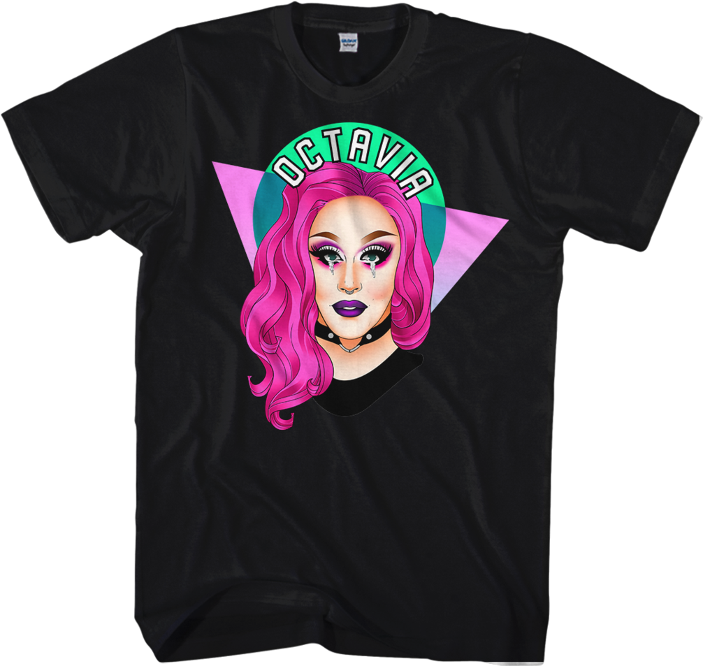 Octavia Eyes Shirt Dragqueenmerch Png Octavia Eyes - Blair St Clair Tshirt (1024x992), Png Download