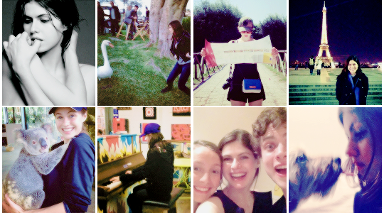 “ Alex Daddario → Instagram ” - Instagram (540x300), Png Download