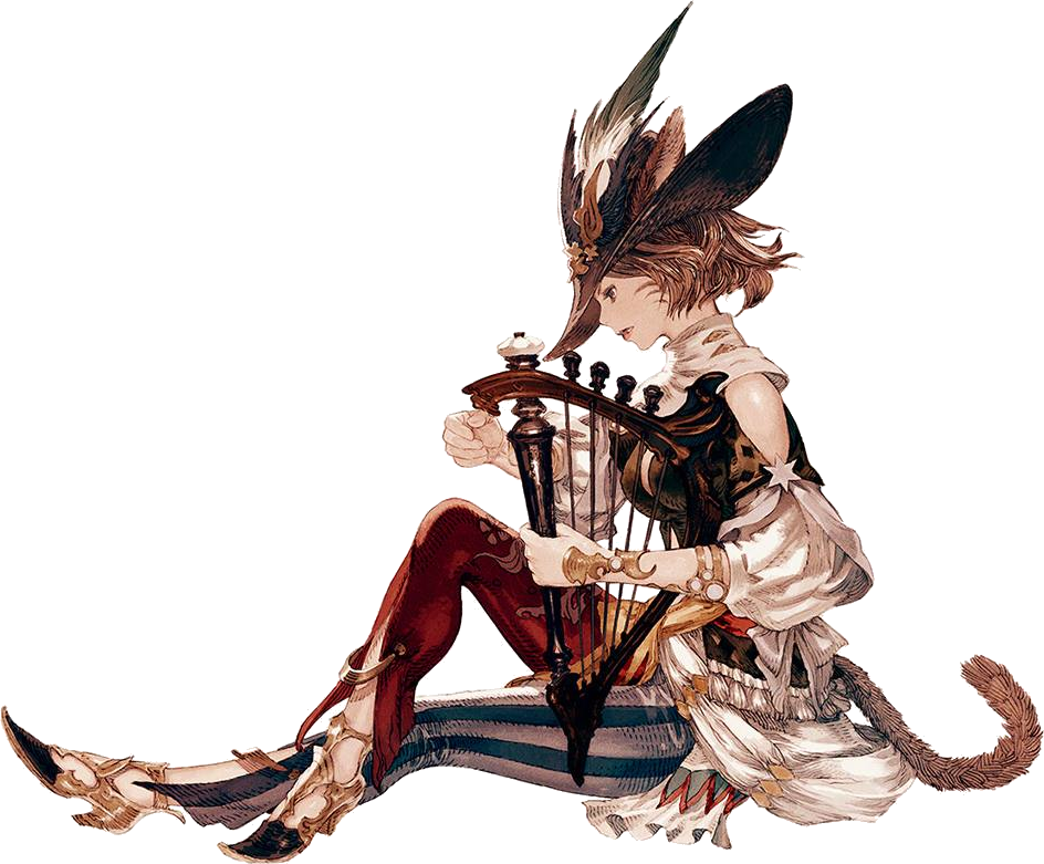 Bard Artwork Xiv - Final Fantasy Character Art (944x781), Png Download