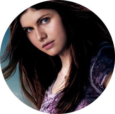 Alexandra Daddario Em Png - Percy Jackson (400x399), Png Download