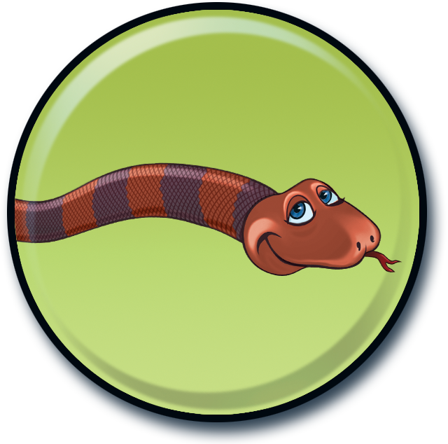 Fun Fact Snakes Have Rows Of Teeth - Snakes (640x634), Png Download