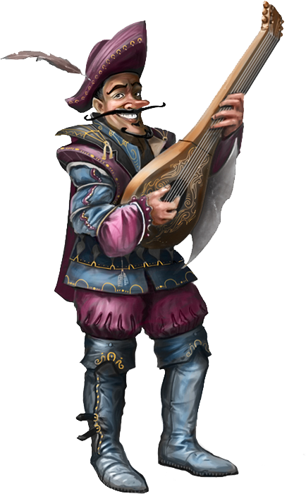 Mess With The Bard, You Get The Hard - Bard Png (434x700), Png Download