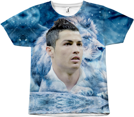 Chris Ronaldo Cr7 Portugal Real Madrid Football Star - Lea Elliot Whimsical Lion, Preschool Backpack (480x480), Png Download