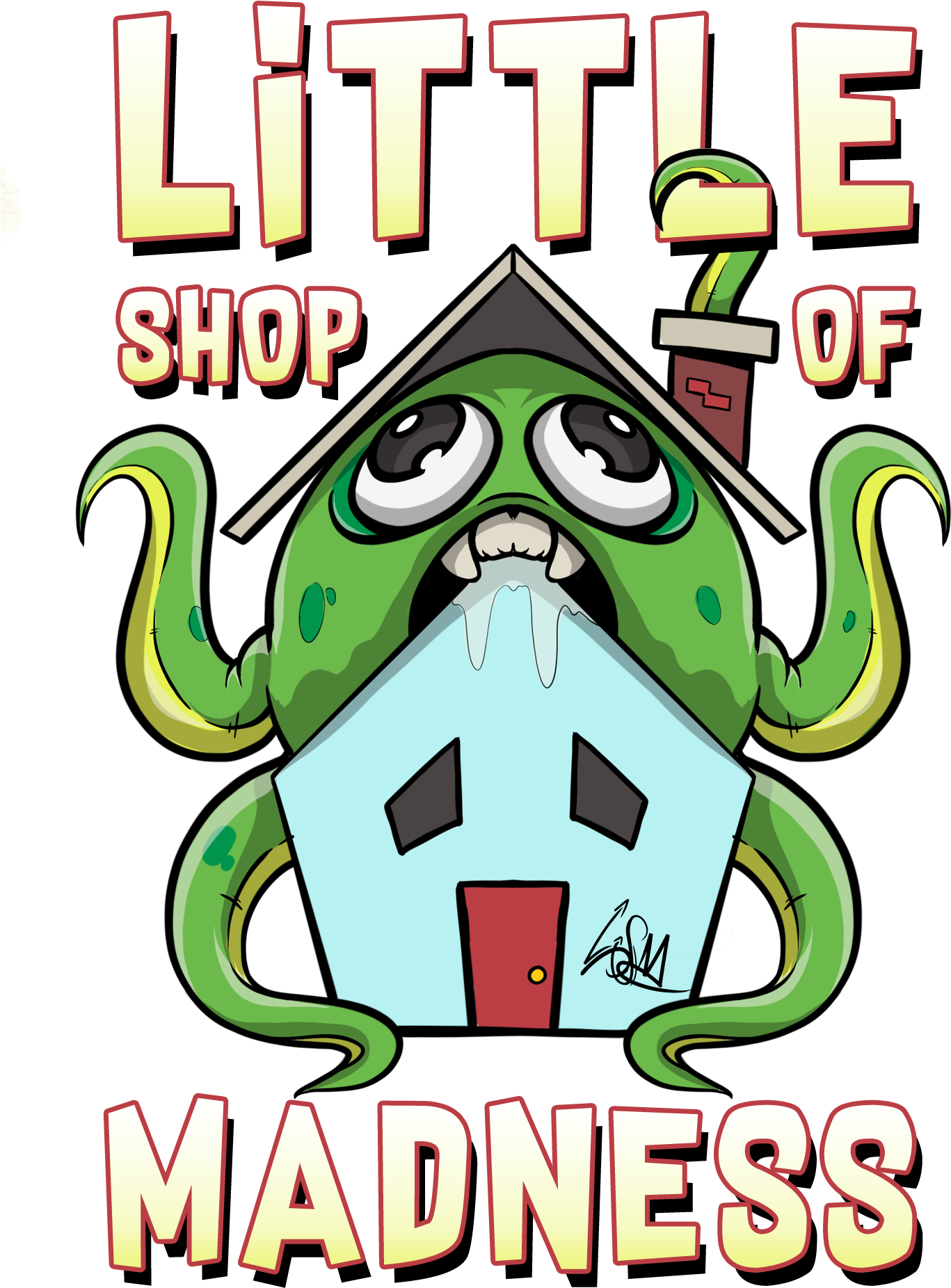 Little Shop Of Madness - Keychain (2400x2400), Png Download