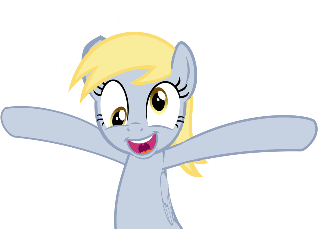 Huzzah Derpy - Derpy Hooves (1054x758), Png Download