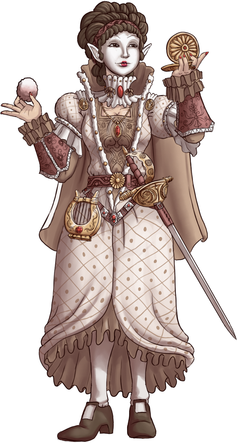 Author Comments - Halfling Bard Png (791x1477), Png Download