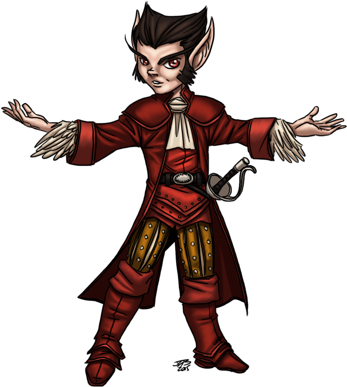 Pin By Zuzu Angel On Fantasy Races - Fantasy Gnome (786x1017), Png Download
