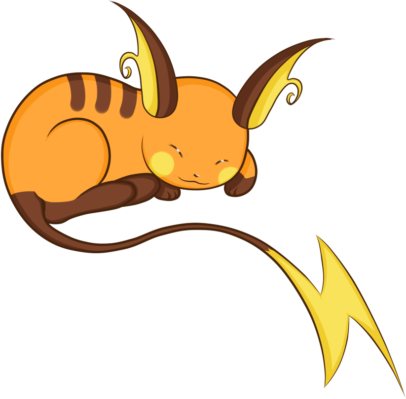 Picture Free Download Sleepy No Background By Mirigiry - Pokemon Raichu No ...