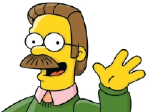 Download The Simpsons Loses Voice Of Ned Flanders Mr Burns Ned Flanders Simpsons Png Image With No Background Pngkey Com