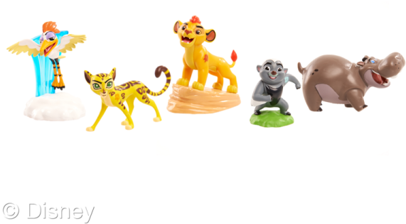 The Lion Guard Collectible Figure Set - Lion Guard Collectible Figure Set (600x400), Png Download