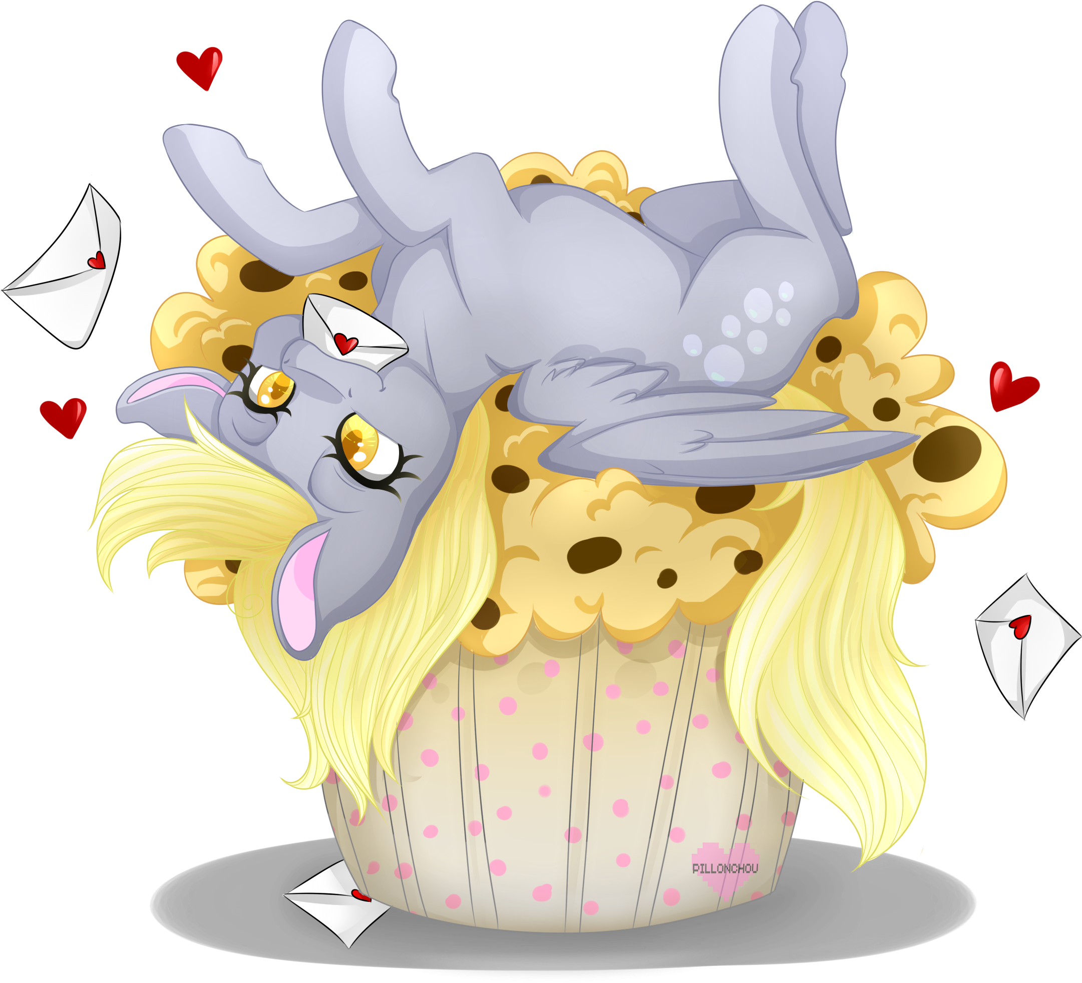 Derpy S Letter By Pillonchou-d9pbwbj - Дерпи Хувс Арт (2246x2000), Png Download