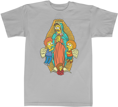 'flanders Of Guadalupe' T-shirt - Hybris Guadalupe T-shirt (480x480), Png Download