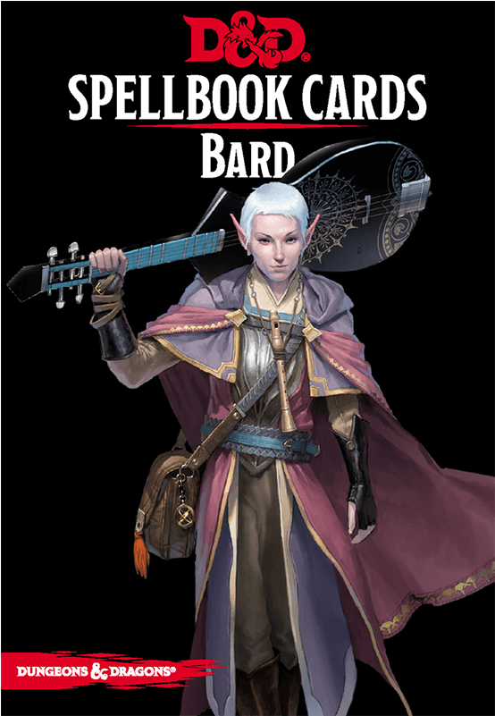 Dungeons & Dragons - Dungeons & Dragons 5th Spellbook Cards Bard (800x800), Png Download