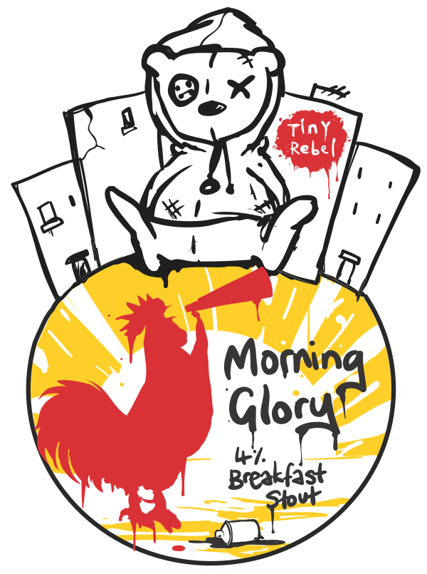 Morning Glory - Breakfast Stout - Tiny Rebel Gin And Juice (600x805), Png Download