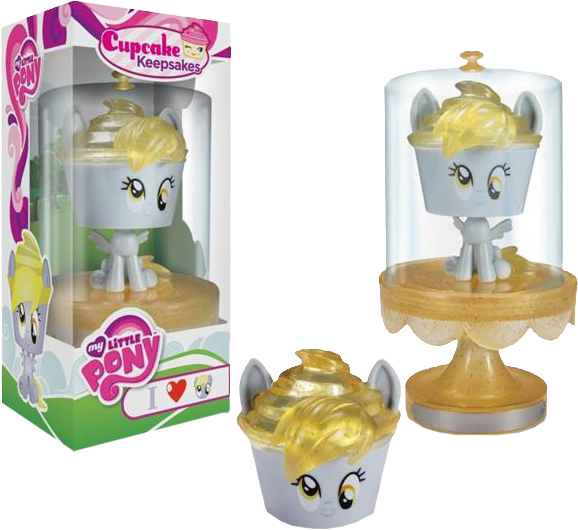 My Little Pony - Funko My Little Pony Cupcake Keepsakes Derpy Figure (578x530), Png Download