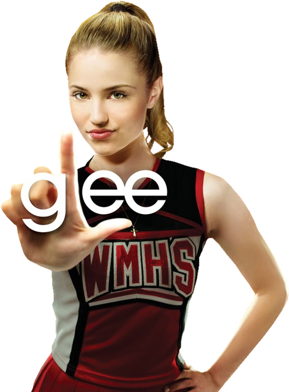 Dianna Agron Png By Ricky98a-d4rk9vy - Glee Quinn (599x802), Png Download
