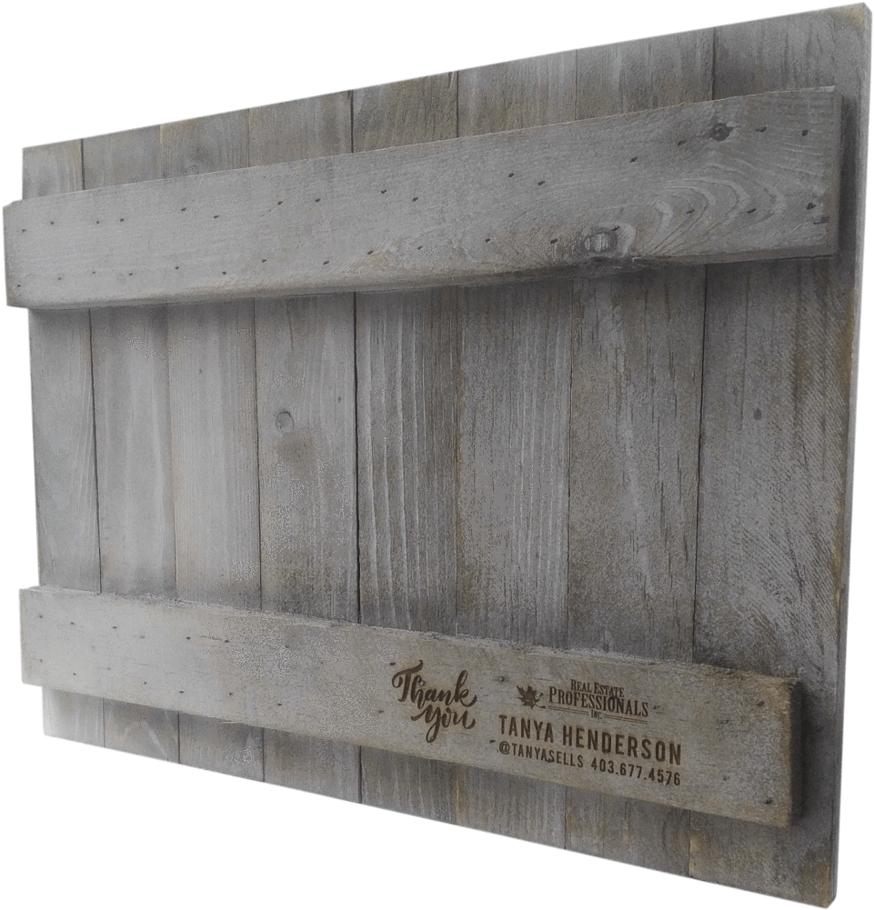 Rustic Wood Wall Sign With Your Client's New Home Address - Blue Mountain Resort (1024x1024), Png Download