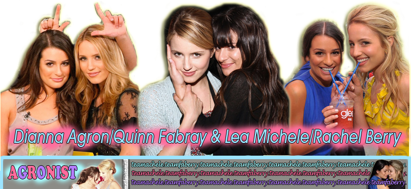 This Tumblog Is Mostly Dedicated To Ms - Lea Michele And Dianna Agron (813x374), Png Download