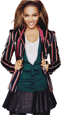 Free Rihanna Png 2013 - Beyonce Seventeen Magazine (307x400), Png Download