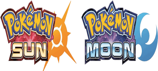 Pokemon Sun Download & Pokemon Moon Download - Pokemon Sun And Moon Title (645x295), Png Download