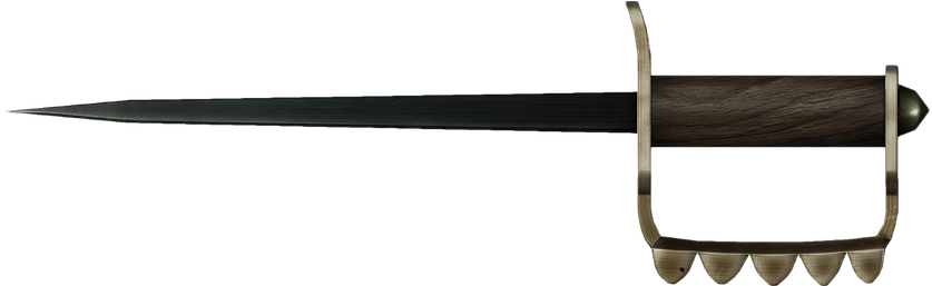 Battlefield 1 Trench Knife (1024x256), Png Download