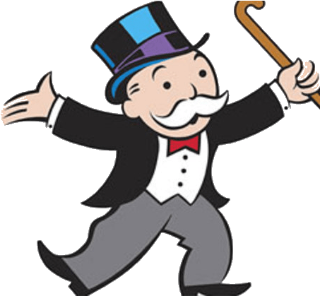 This Is The Story Of The Most Popular Family Game Which - Monopoly Man Png (464x428), Png Download