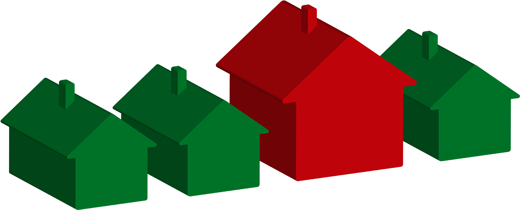 Download Monopoly Green House Red Hotel Monopoly House And Hotels PNG