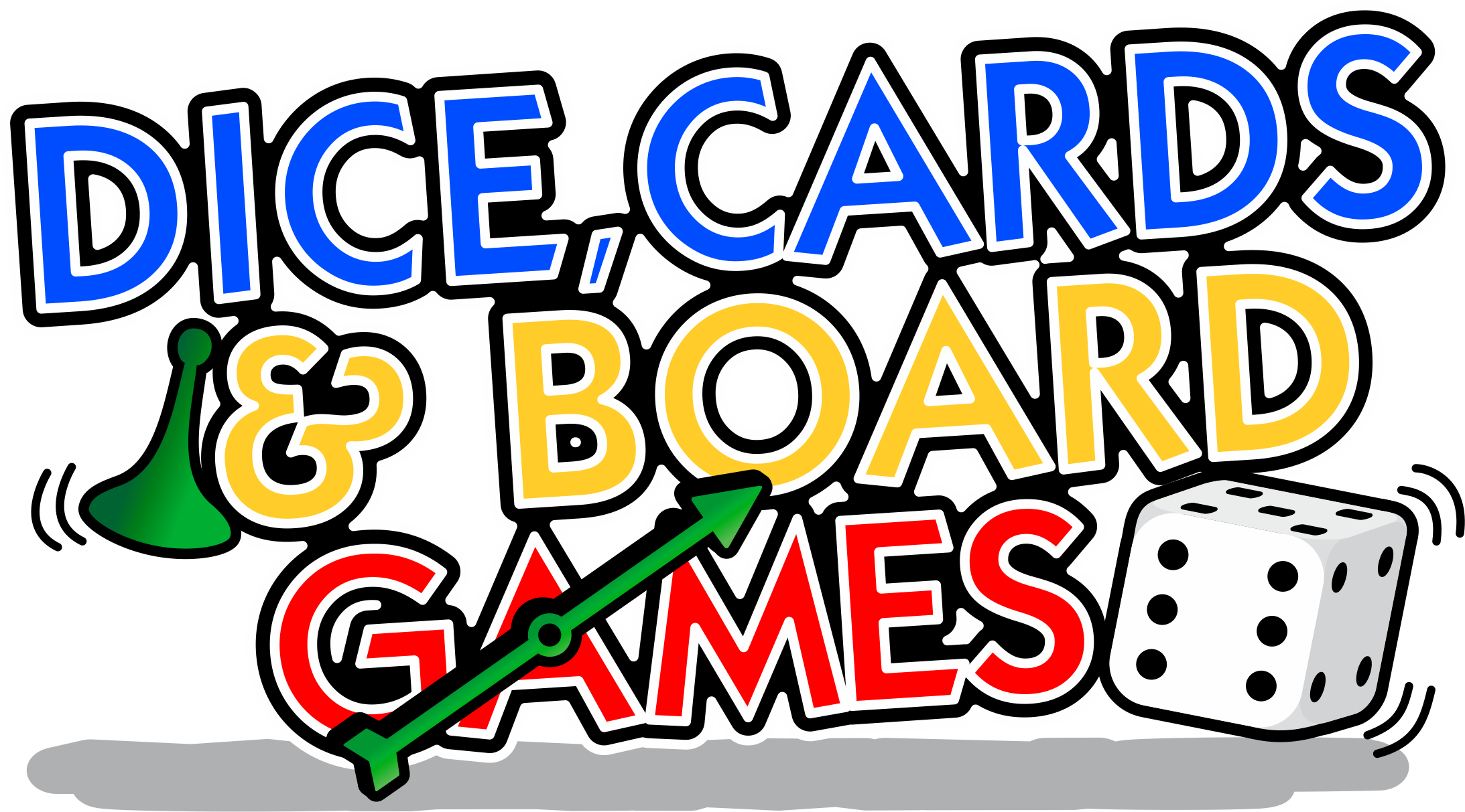 Custom Board Manufacturer Usa Cards Dice Games - Board Games Clipart Free (2186x1213), Png Download