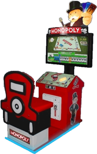 Monopoly Video - Monopoly Arcade Game (460x572), Png Download