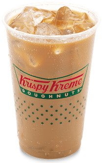 Medium Sized Coffee Krispy Kreme (350x350), Png Download