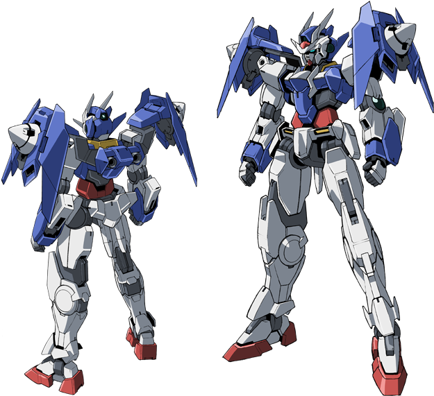 Gundam 00 Diver - Hg Gundam Oo Diver (724x577), Png Download