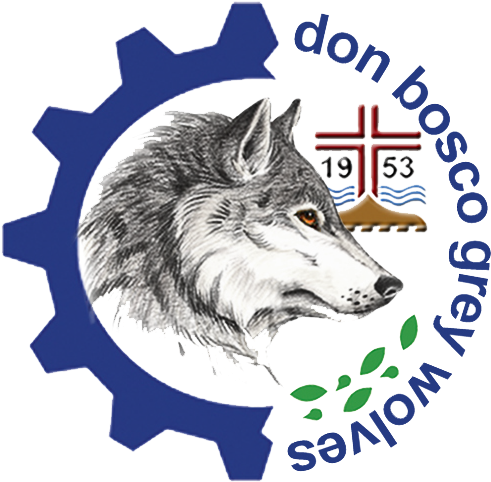 Don Bosco Grey Wolves Logo Ideas - Don Bosco Grey Wolves (540x536), Png Download