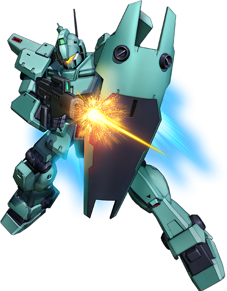 Rgm-79n ジム・カスタム Uq - Drawing (1040x1040), Png Download