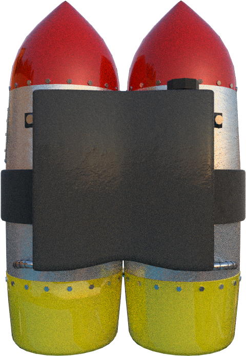 Jetpackwheelchair1front 650 Kb - Portable Network Graphics (800x800), Png Download