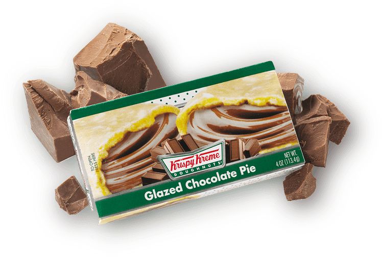 Krispy Kreme Glazed Chocolate Pies - Chocolate (900x900), Png Download