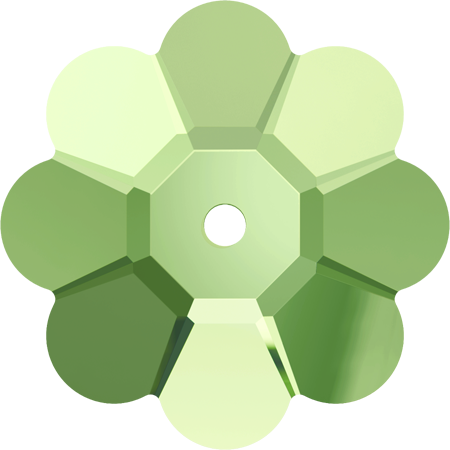 Swarovski Margarita Beads 3700 10mm Peridot (1-pc) (450x450), Png Download