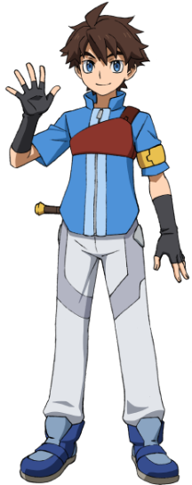 Build Divers - Gundam Build Divers Characters (299x546), Png Download